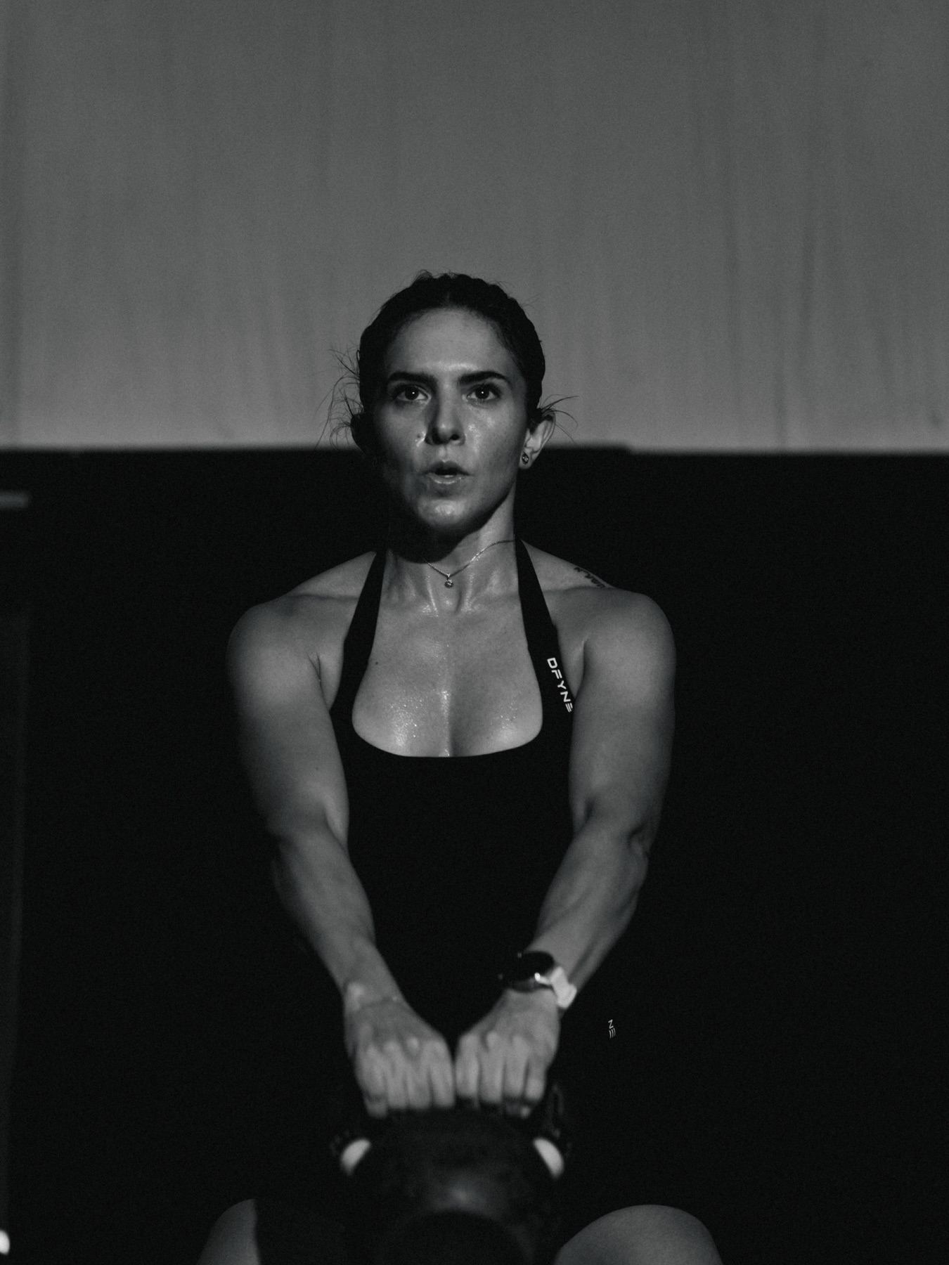 Real MOB Fitness strength training photographed at its facility