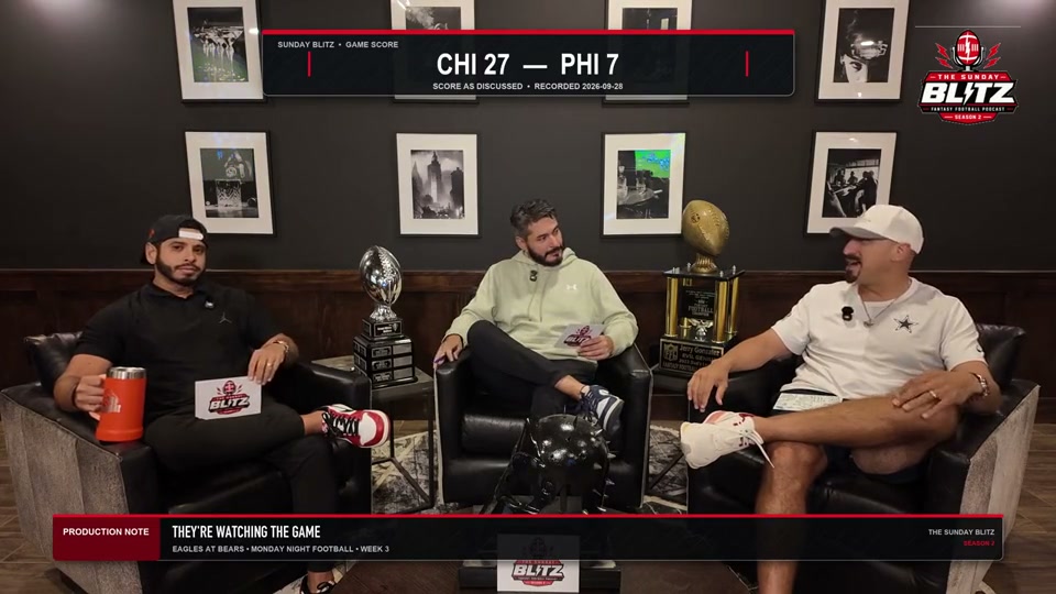 Sunday Blitz podcast production