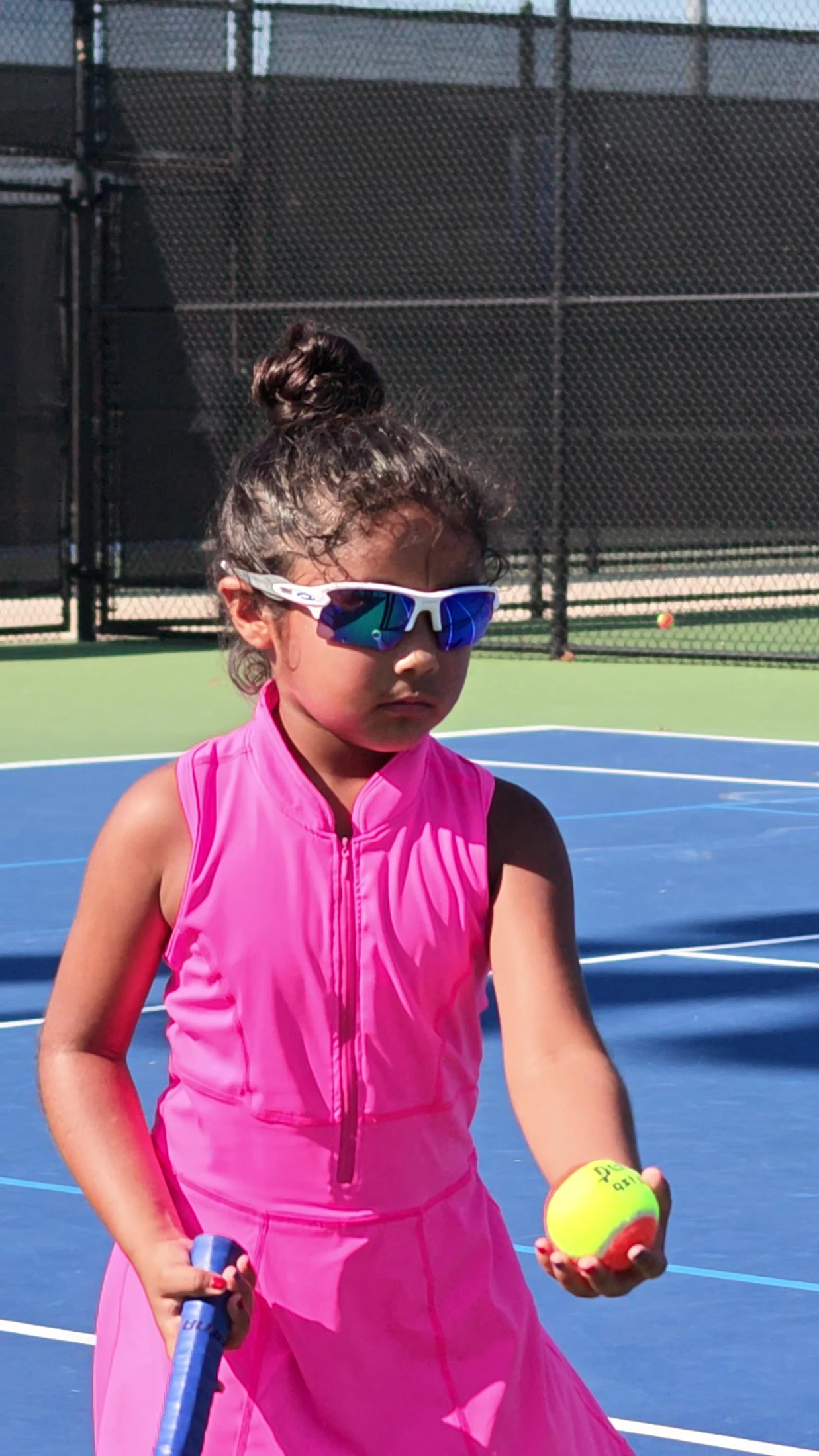 Between points, Penny's tennis journal